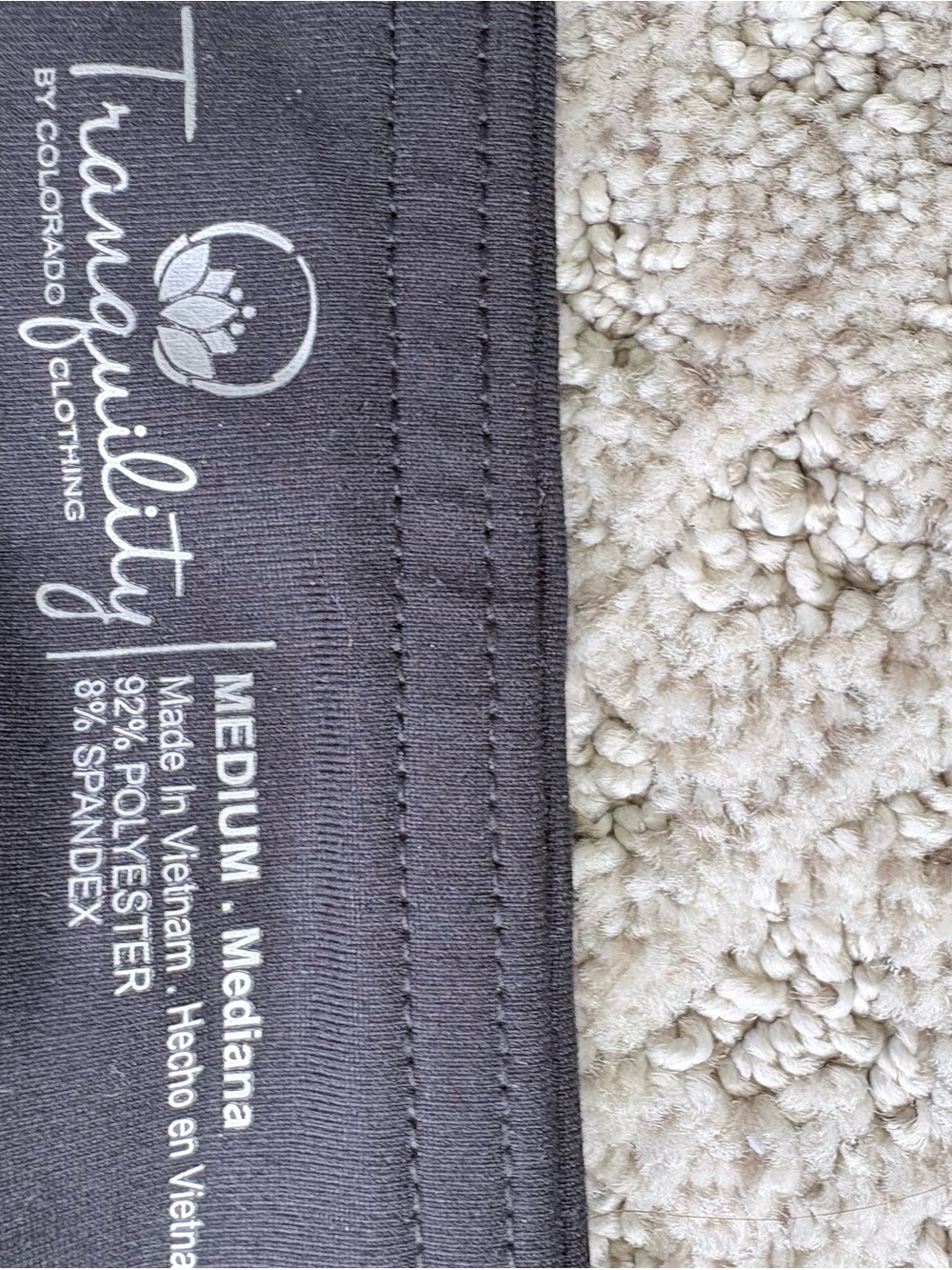 Tranquility by Colorado Clothing Black Active Skort - Picture 2 of 2